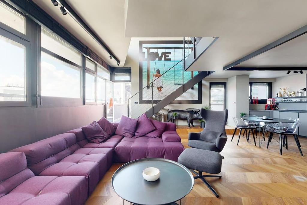 Stylovy Loft S Ohromnou Terasou Apartment Bratislava Bagian luar foto